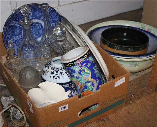 Mixed ceramics & glassware